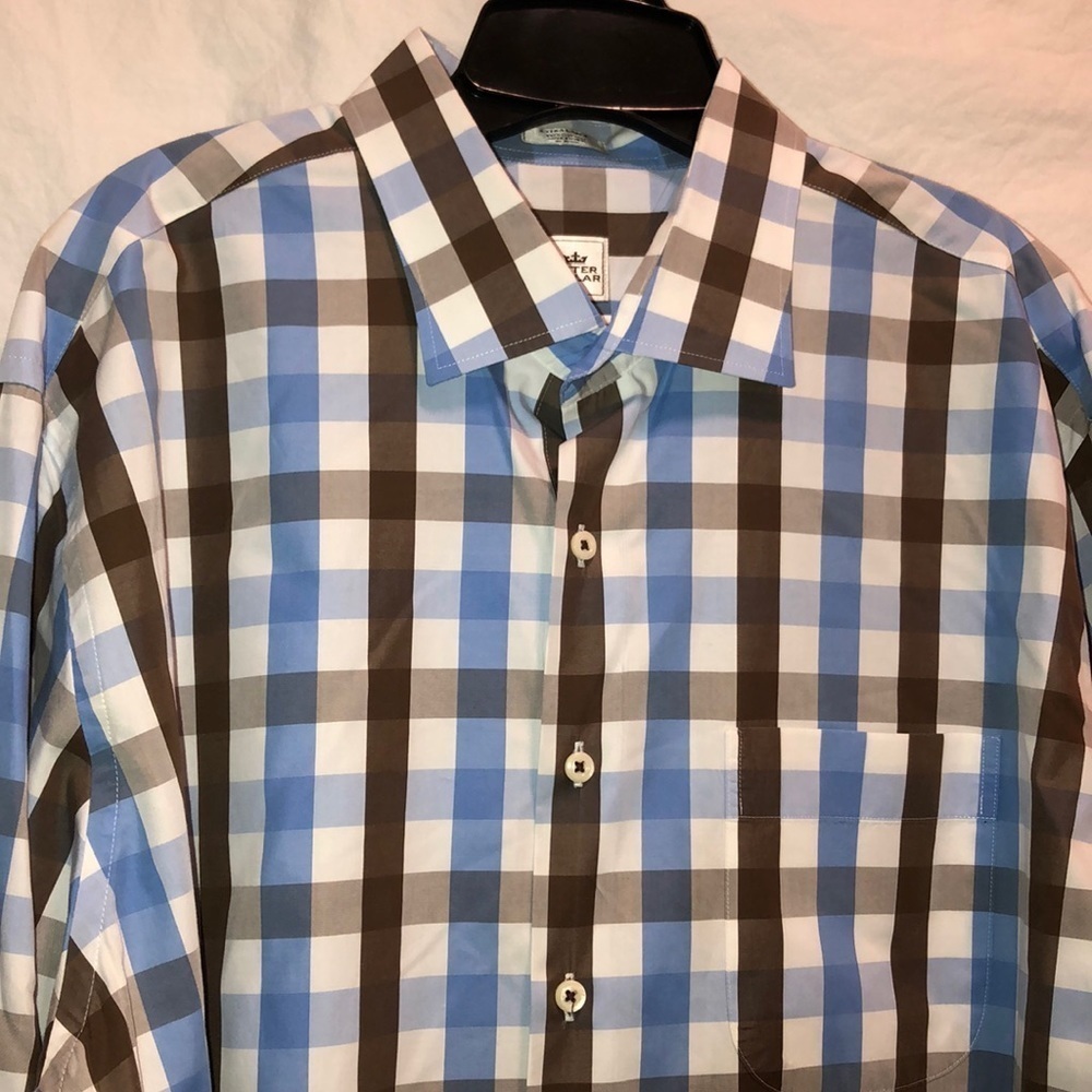 Peter Millar Button Down Weekender Wash Shirt - image 2